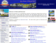 Tablet Screenshot of directory.dubrovnik-guide.net